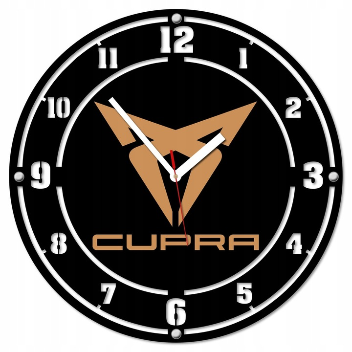 Zegar ścienny 40cm Cupra Motoryzacja