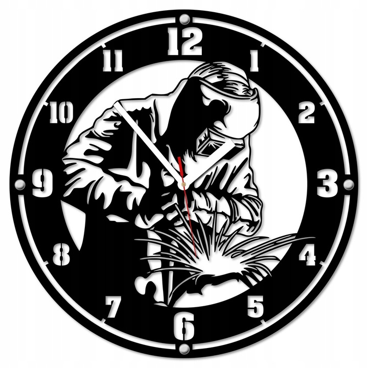 Zegar ścienny 40cm dla Spawacza Spawacz Spawanie Warsztat