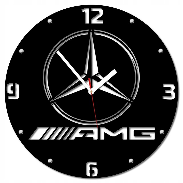 Zegar ścienny 40cm Mercedes AMG Merc