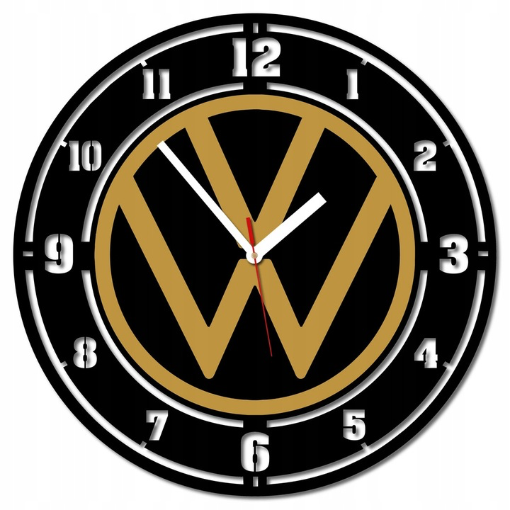 Stan: Nowy Zegar ścienny 40cm VW Volkswagen Motoryzacja