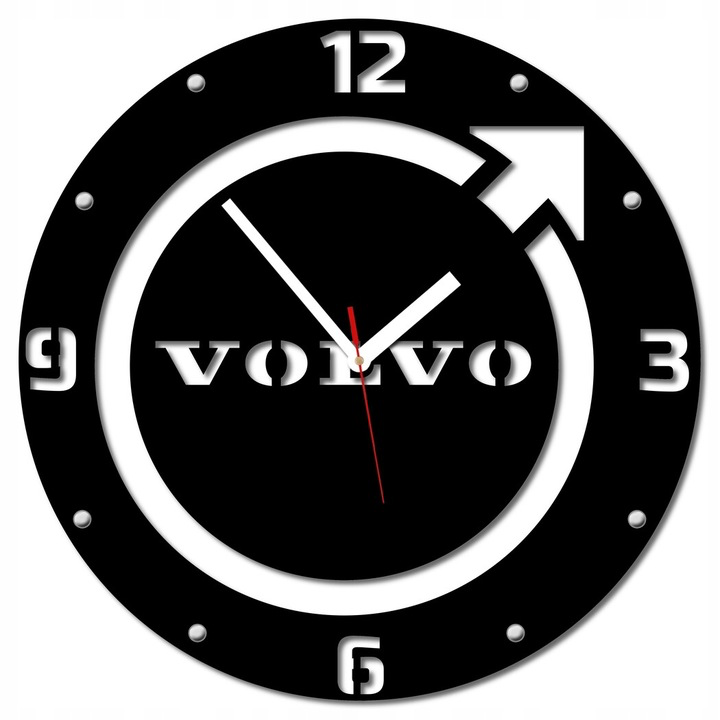Zegar ścienny 40cm Volvo
