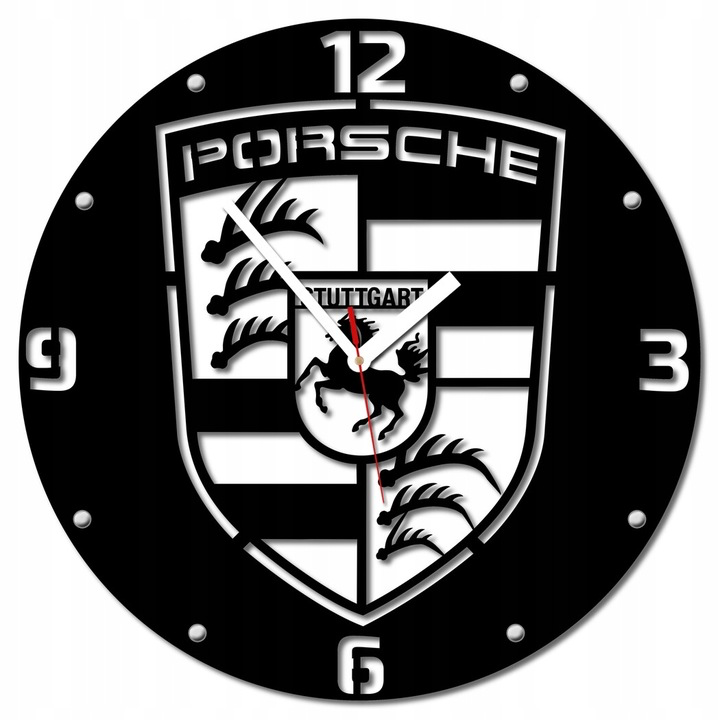 Zegar ścienny 40cm Porsche