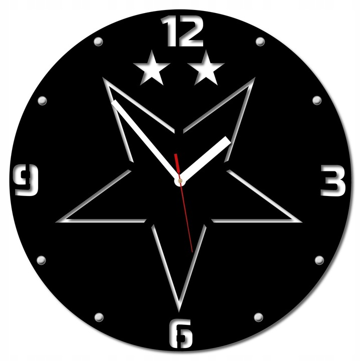 Zegar ścienny 40cm Czeski klub piłkarski SK Slavia Praga