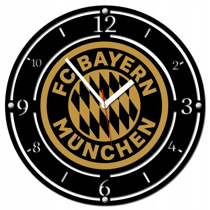 Zegar ścienny 40cm FC Bayern Monachium