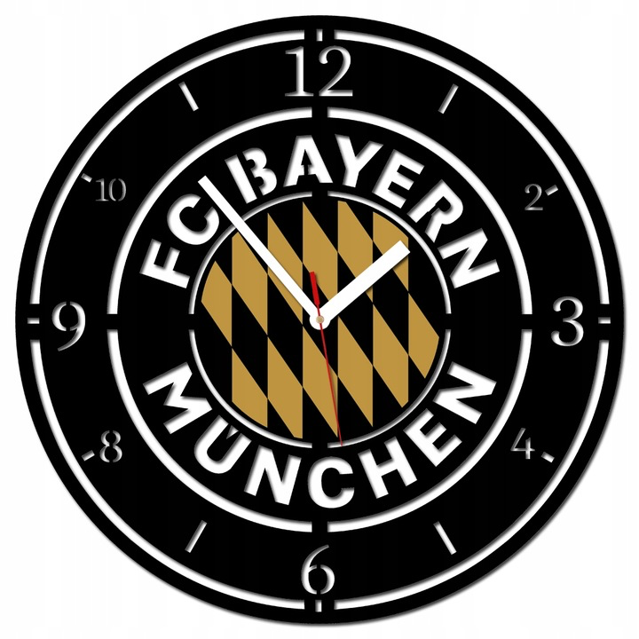 Zegar ścienny 40cm FC Bayern Monachium