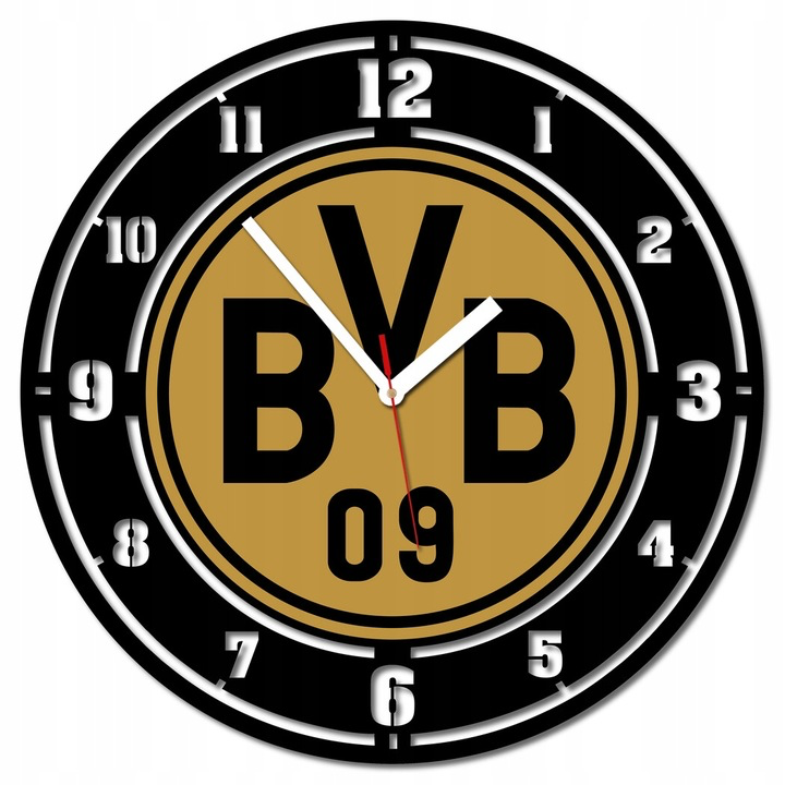 Zegar ścienny 40cm Borussia Dortmund BVB
