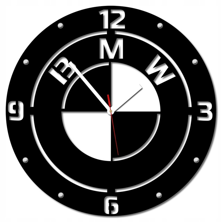 Zegar ścienny 40cm BMW