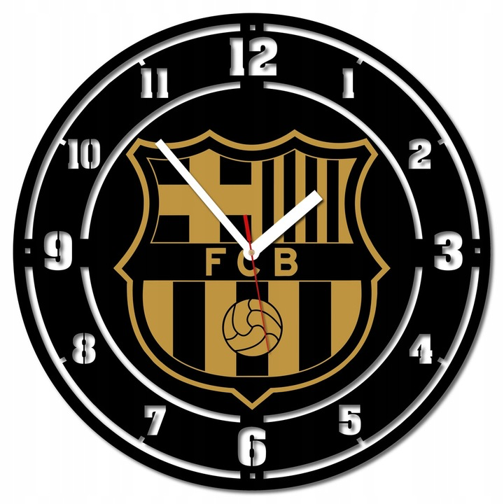 Zegar ścienny 40cm FC Barcelona Barca Katalończycy