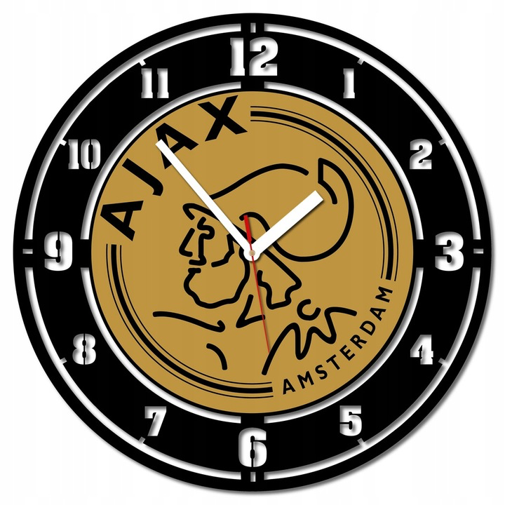 Zegar ścienny 40cm Ajax Amsterdam Piłka nożna